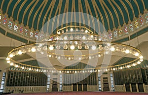 King Abdullah I mosque interior