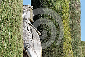 King in the alcazar de los Reyes Cristianos photo