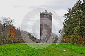 King Alfred`s Tower, near Brewham, Somerset, England