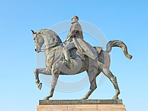 King Carol I statue in Bucharest, Romania