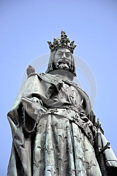 King Charles statue