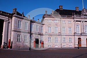 King Christian VII palace, Amalienborg, Copenhagen, Denmark