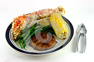 King Crab Leg with Cracker photo