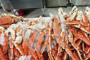 King crab legs photo