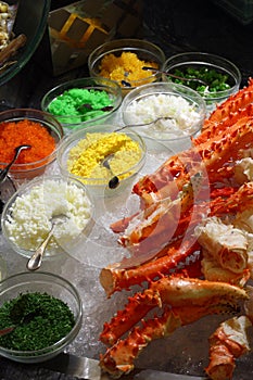 King Crab Legs buffet