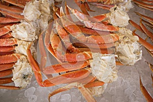 King Crab Legs on Ice