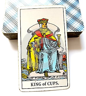 King of Cups Tarot Card