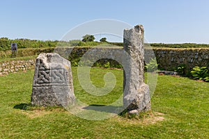 King Doniert`s Stone Bodmin Moor Cornwall England