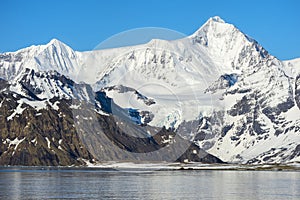 Former Grytviken whaling station, King Edward Cove, South Georgia, Antarctica