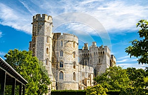 King Edward III Tower at Windsor Castle in England