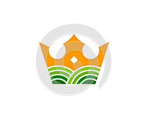 King Farm Logo Icon Design