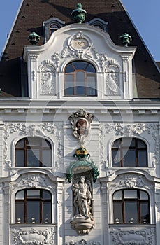 King Frederick III, Regensburger Hof, Wustenrot Building in Vienna