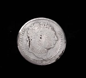 King George lll silver sixpence photo