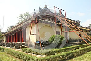 King Gia Long`s tomb, founder of the Nguyen Dynasty, Hue, Vietnam