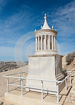 King Herod's tomb reconstruction photo