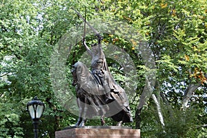 King Jagiello, Central Park, New York City