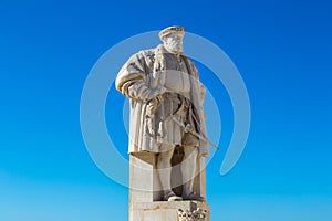 King Joao III statue in Coimbra