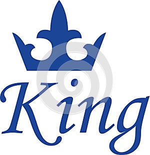 KING jpg image with svg vector cut file for cricut and silhouette photo