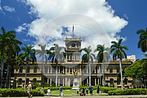 King Kamehameha Statue I In Aliiolani Hale