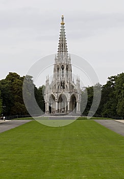 King Leopold I Monument With Field photo