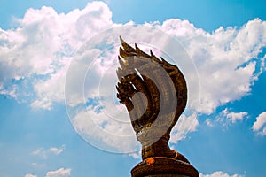 King naga in NAKHON PHANOM THAILAND