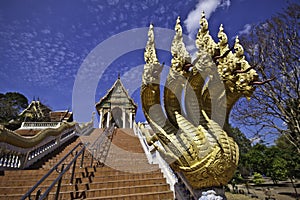 The king of Nagas at Khaokalok temple