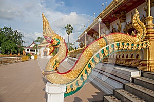 King of nagas or Thai gloden dragon