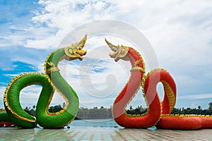 KING OF NAGAS AT WAT SAMAN