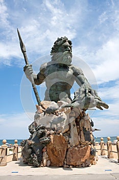 King Neptune Monument In Virginia photo