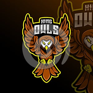 King Owls Animal Team Badge
