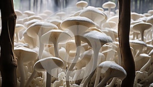 the King Oyster mushroom farm