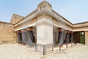 King palace of Knossos photo
