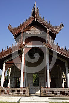 King Palace in Mandalay, Myanmar (Burma)