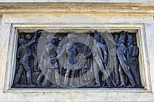 King Peter IV The Liberator monument in Porto