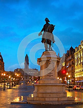 King Peter IV monument, Porto