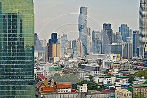 King Power Mahanakhon and other buildings