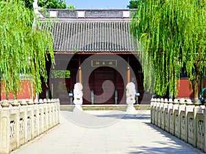 King Qian`s Temple of Hangzhou