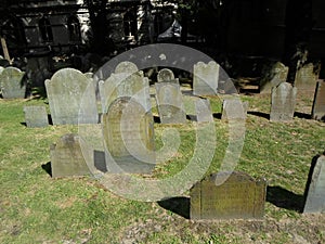 King`s Chapel Burying Ground, Tremont Street, Boston, MA, USA