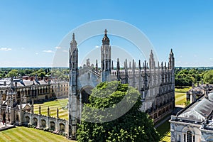 King`s College Chapel in Cambridge, UK