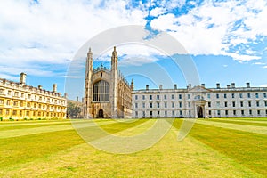 King's College Chapel in Cambridge, UK