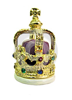 Reyes coronación bebé corona 