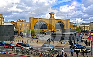 Kings Cross railway station London