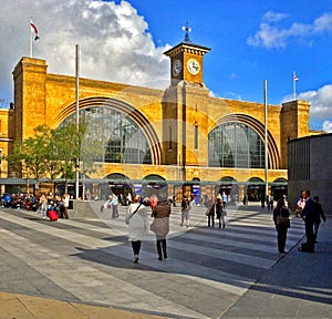 Kings Cross railway station London
