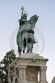 King Saint Stephen, in Budapest.