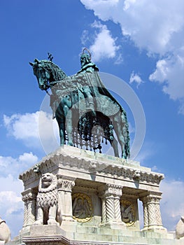 King Saint Stephen - Budapest, Hungary photo