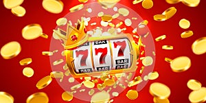 King slots 777 banner casino on the red banner