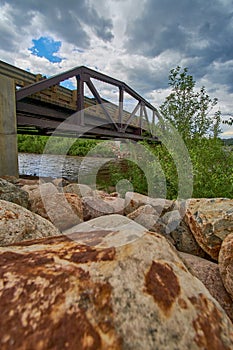 King Street Bridge Fort McMurray Northern Alberta Canada