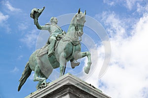 King willem II statue