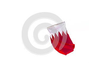 Kingdom of Bahrain national flag.