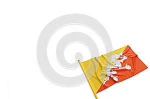 Kingdom of Bhutan national flag.